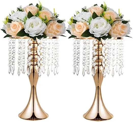 Gold Floral Centerpiece