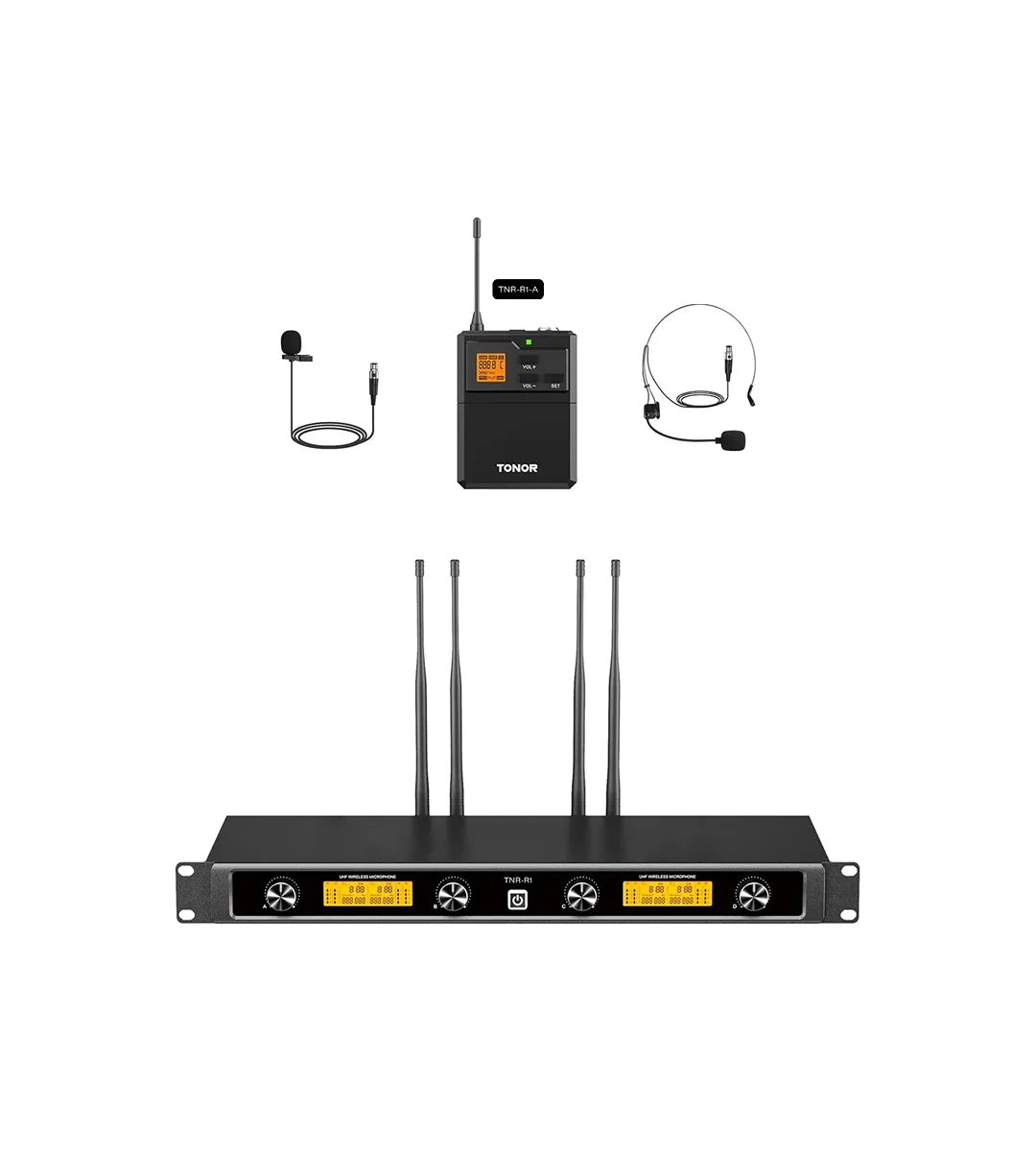 Wireless Bodypack Transmitters with Condenser