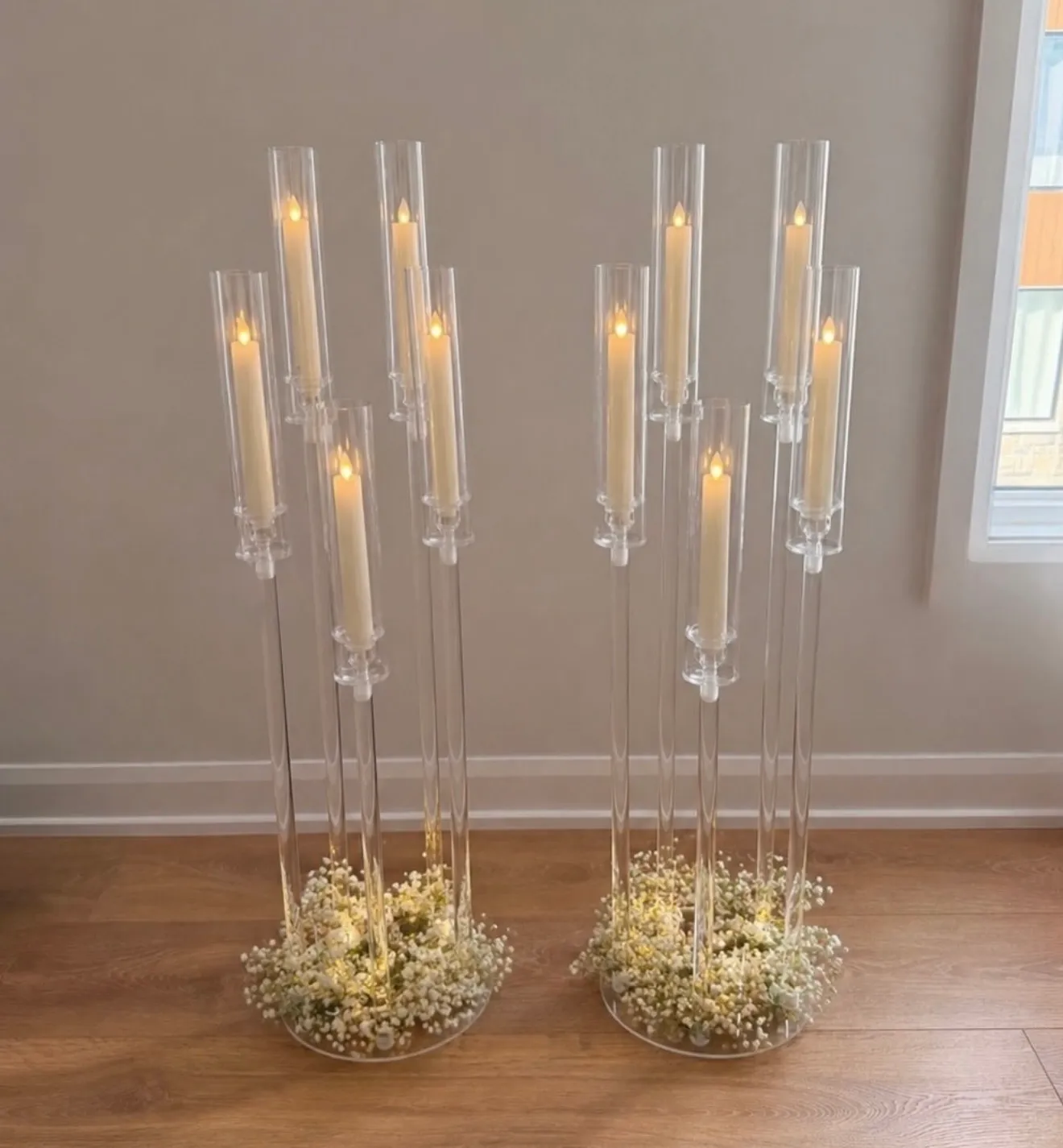 Tall 5 Armed Candelabra for Stage (88 CM)