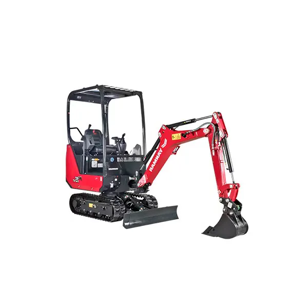 Yanmar SV15VT Minigraver 1,7 T. med tilt inkl. 3 Skovle (30, 50 & 100 cm)