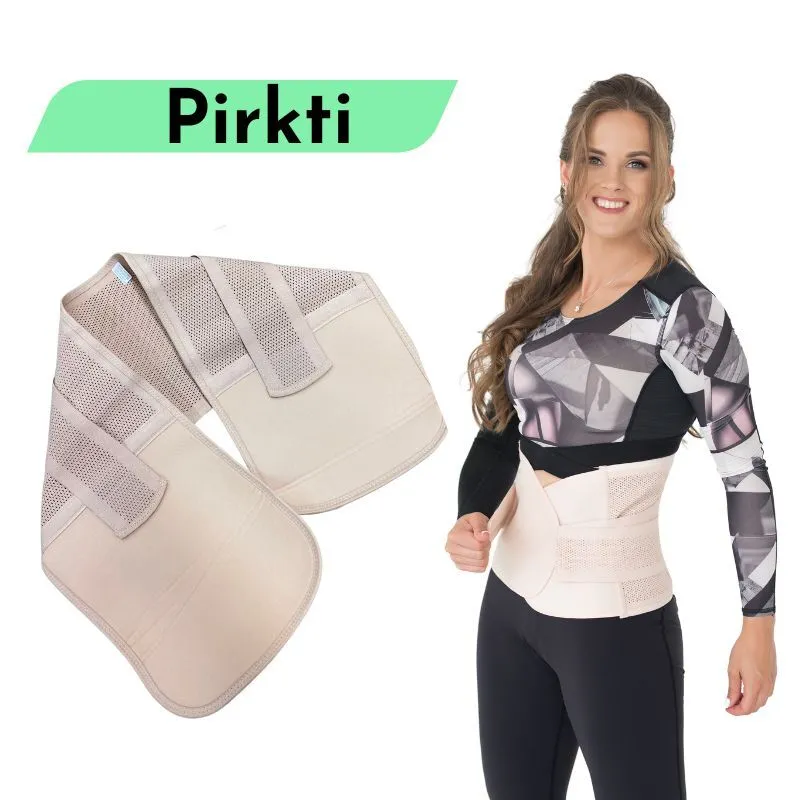 PO gimdymo diržas (vienos dalies, pirkti)