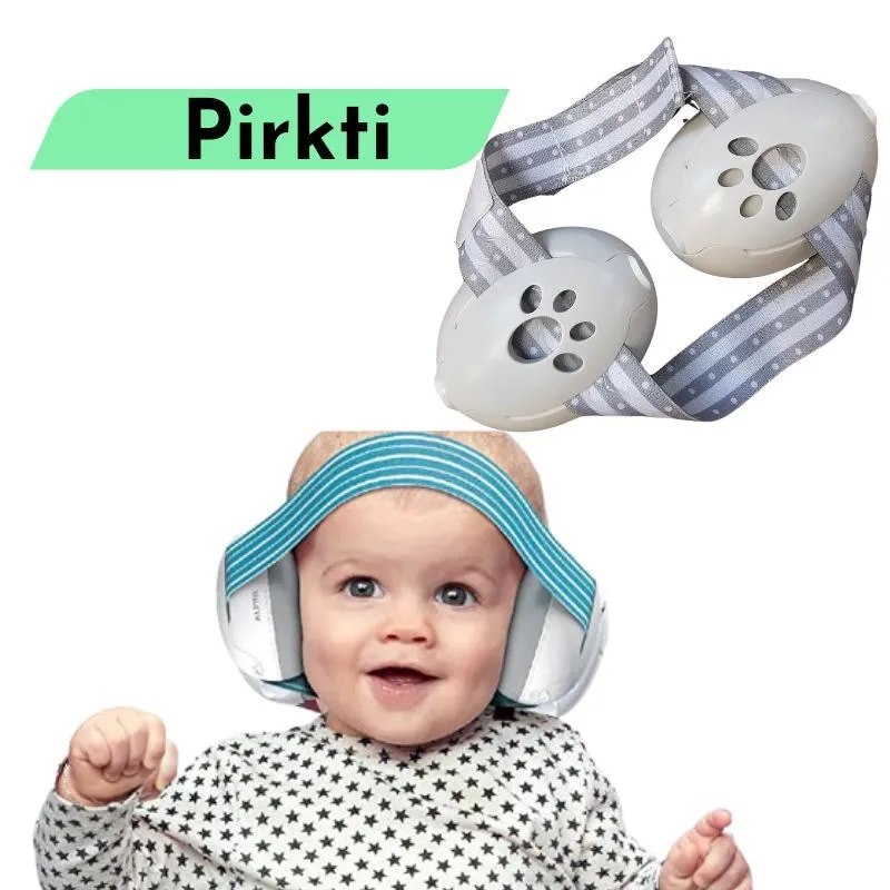 Garsą slopinančios vaikų ausinės (pirkti)