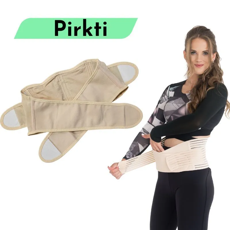 Nėščiosios diržas su metaline juostele (pirkti)