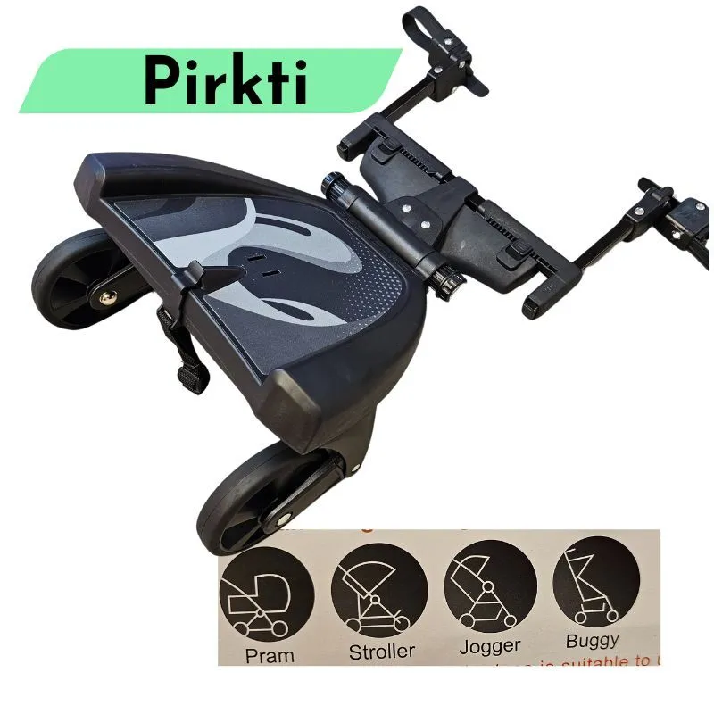 Pakopa prie vežimo kitam vaikui (pirkti)