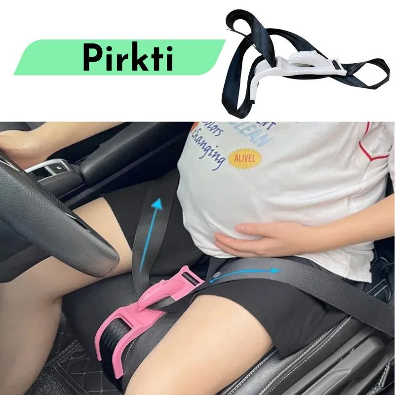 Nėščiosios automobilio diržo tvirtinimas (pirkti)