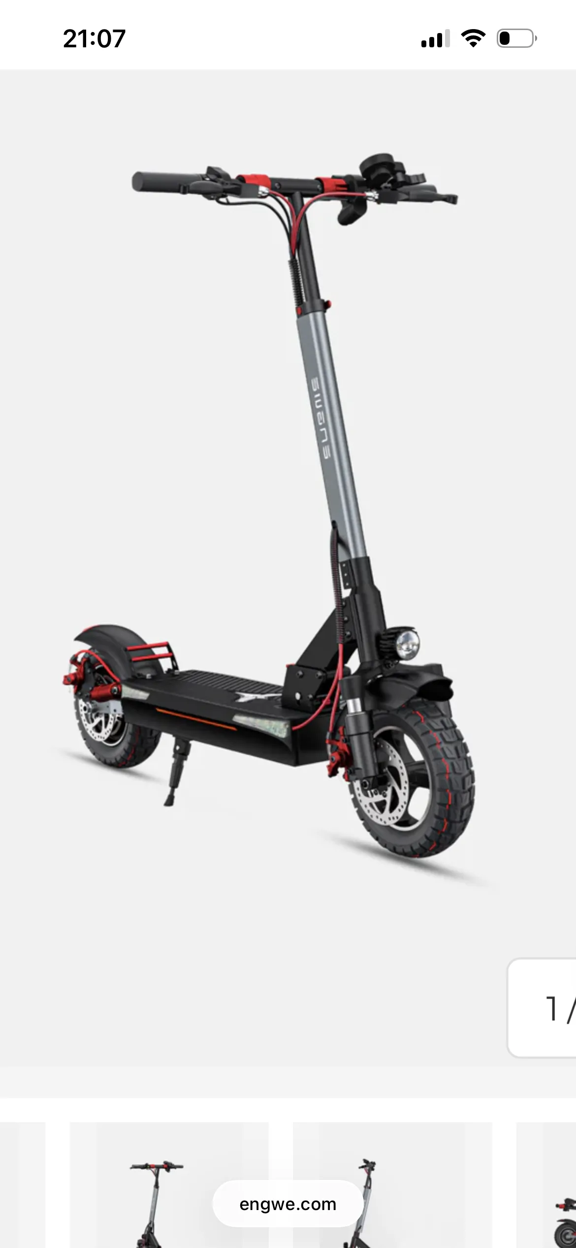 Trottinette électrique Réservation par téléphone 