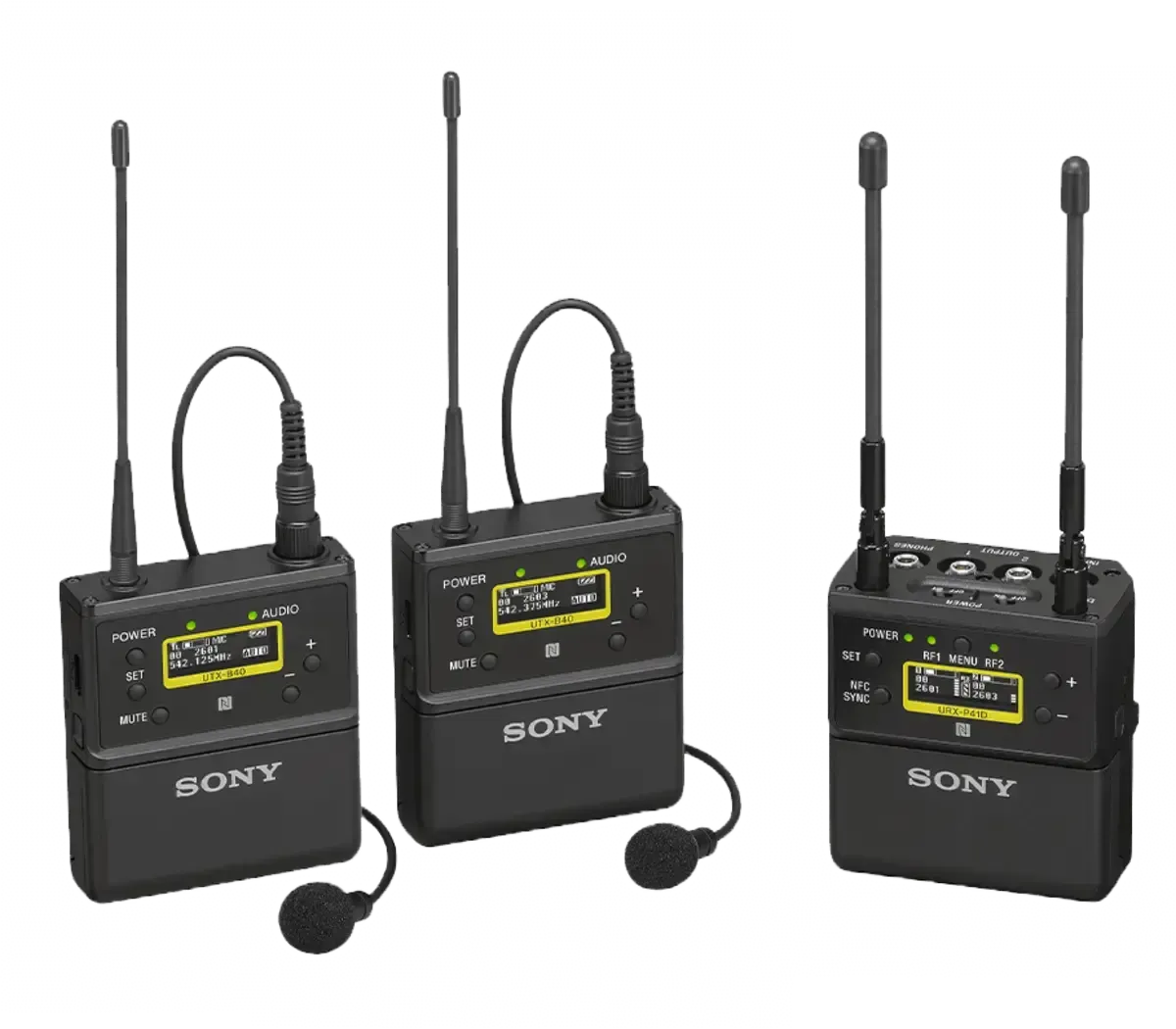 Sony UWP-D27 Two Channel Wireless Premium Lav Mic Kit