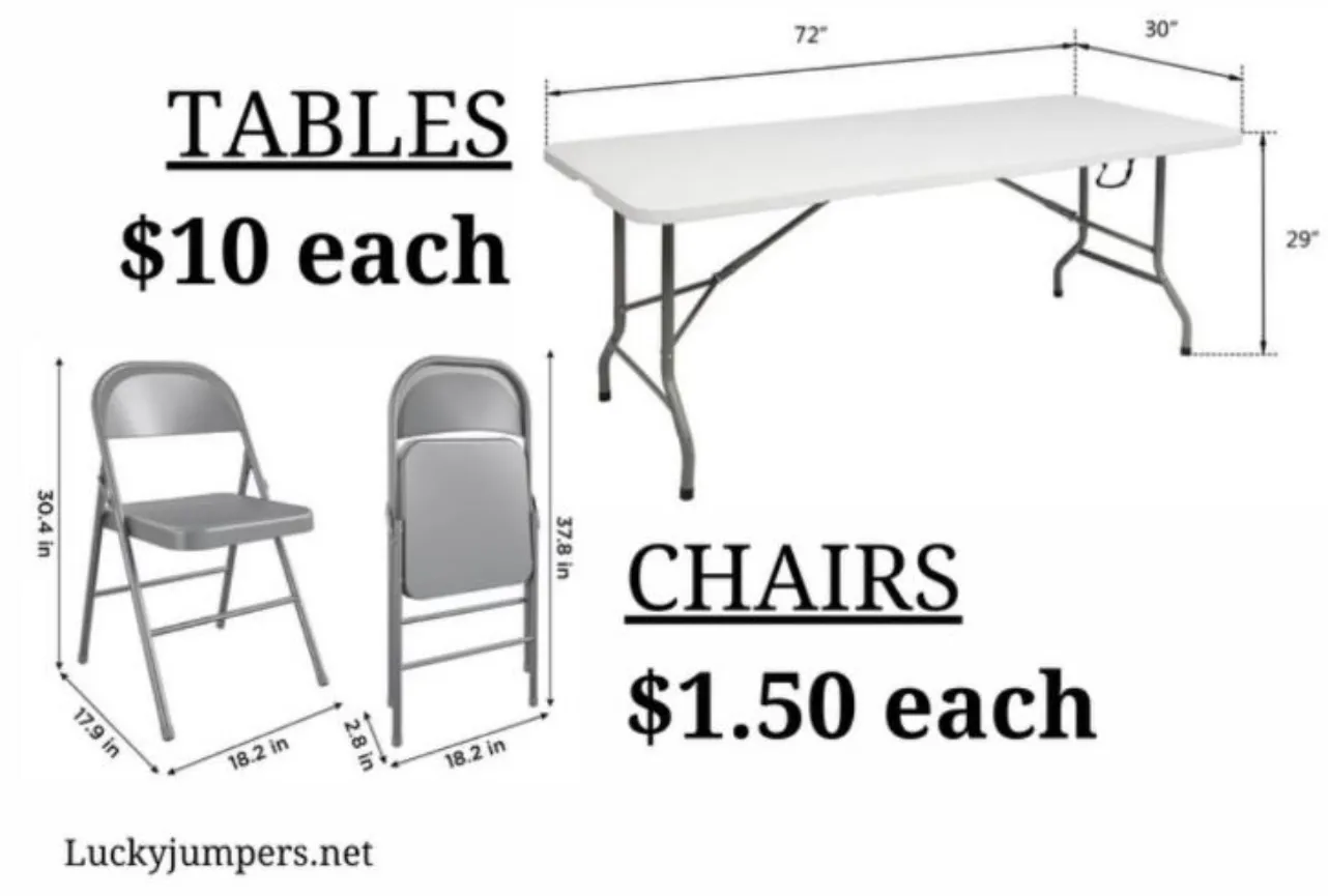 Tables & Chairs
