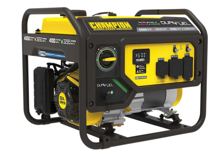 Gas Generator – Recommended for parks or locations with insufficient power