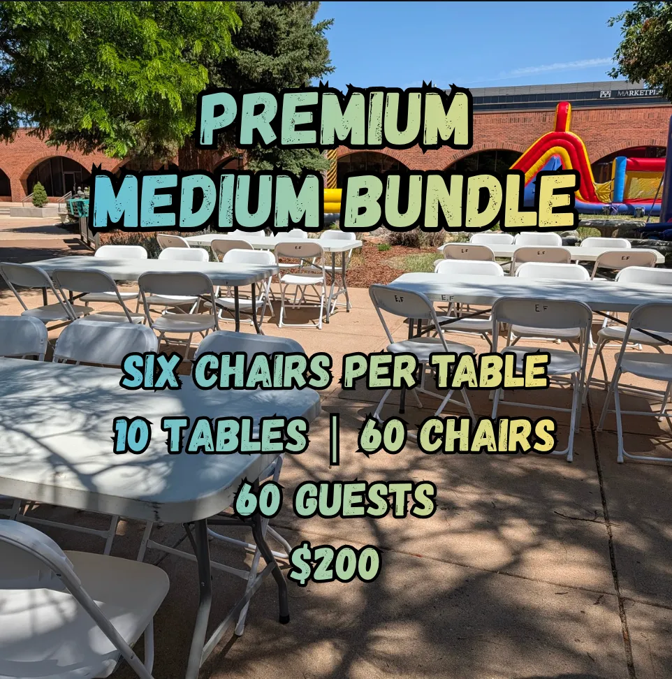 Premium Medium Bundle | 60 Guests