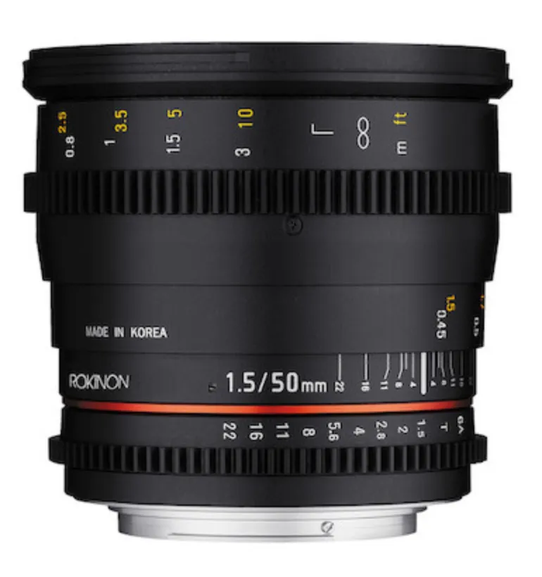 Rokinon 50mm T1.5 Cine DS Lens