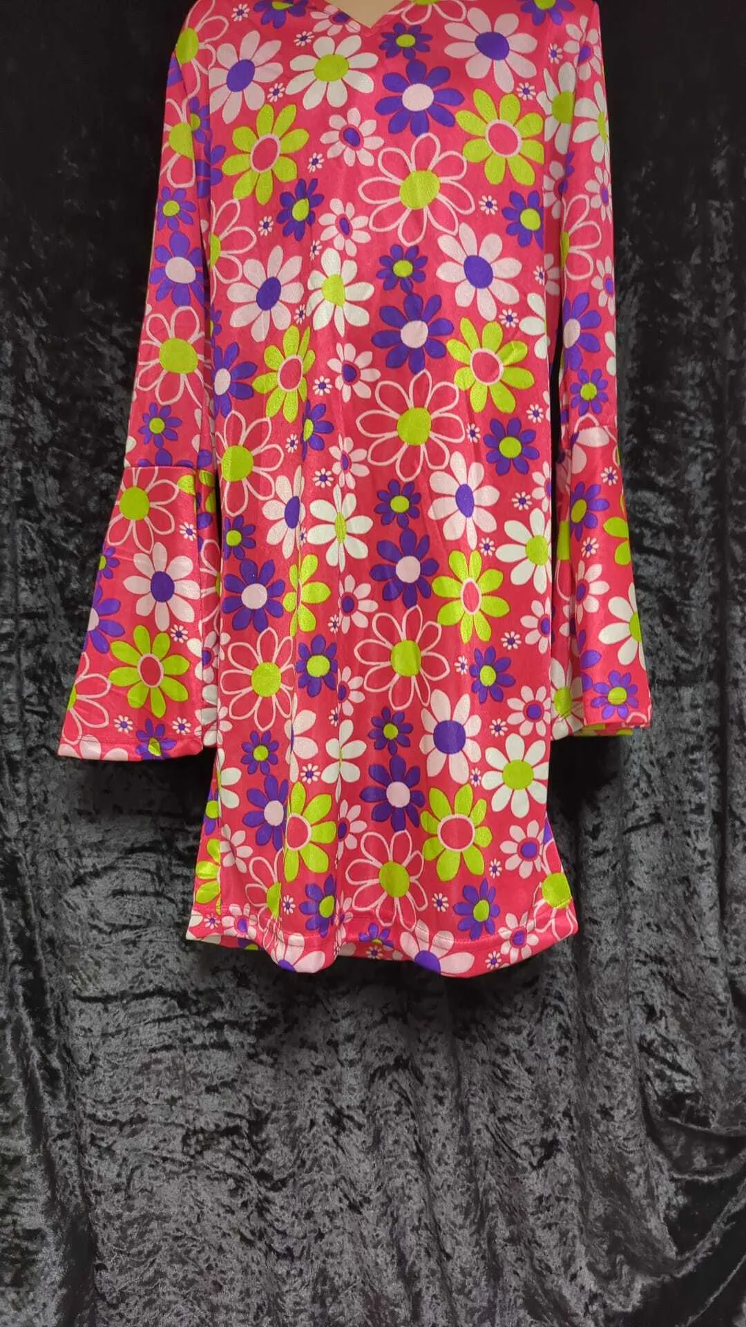Pink Flowery dress - 60s Style