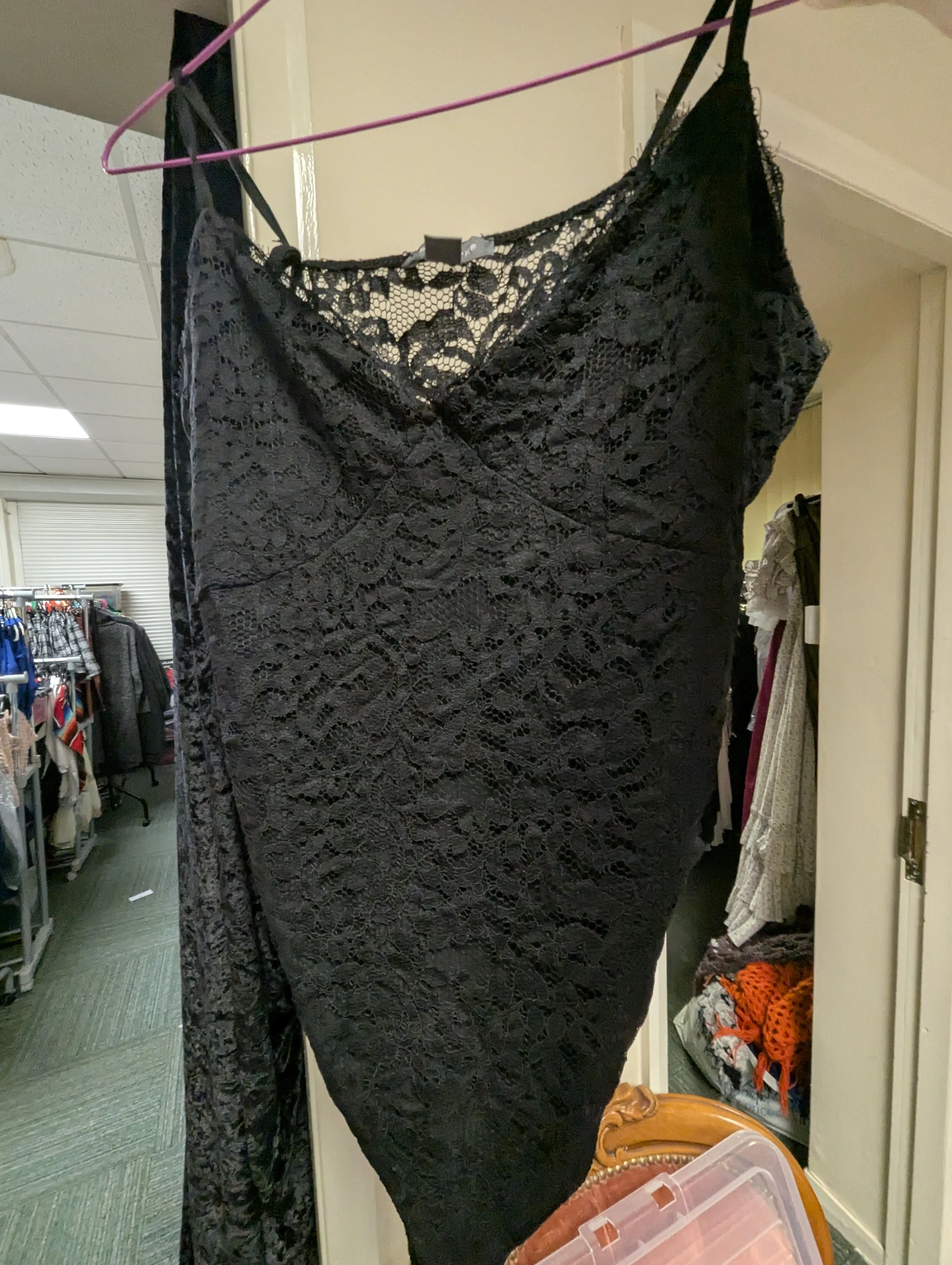Lace body suit
