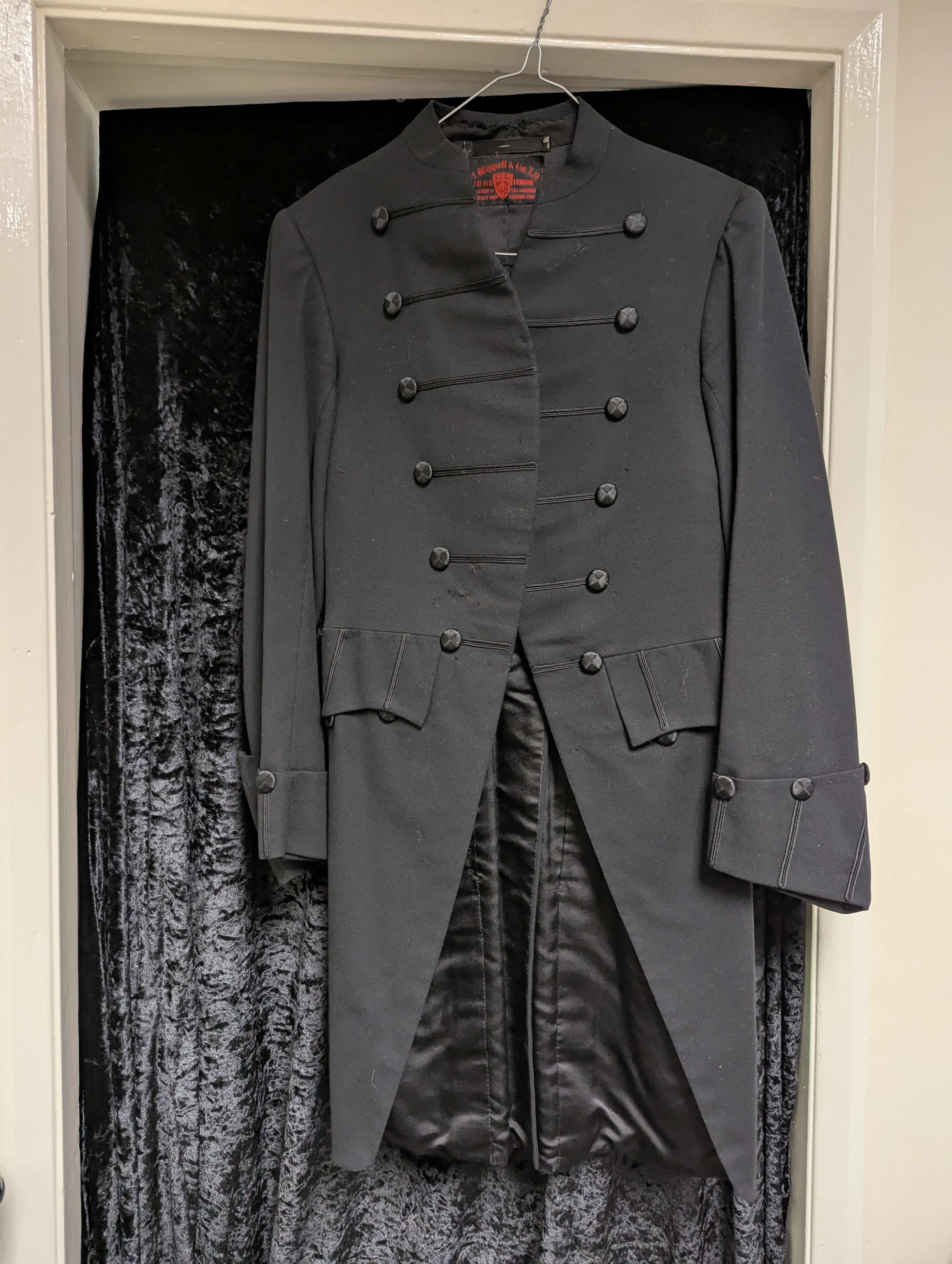 Black Victorian coat
