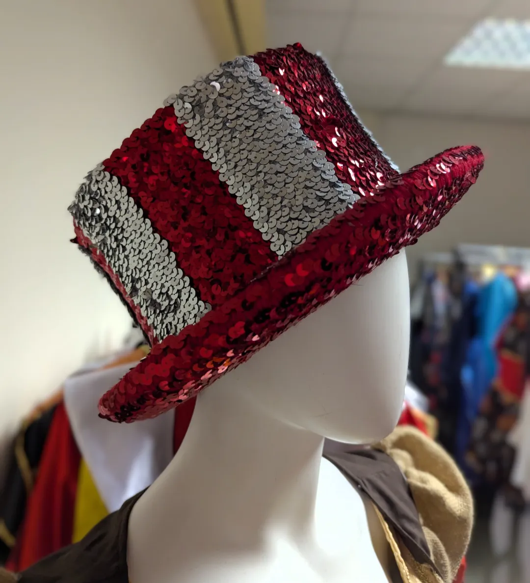 American sequin top hats 