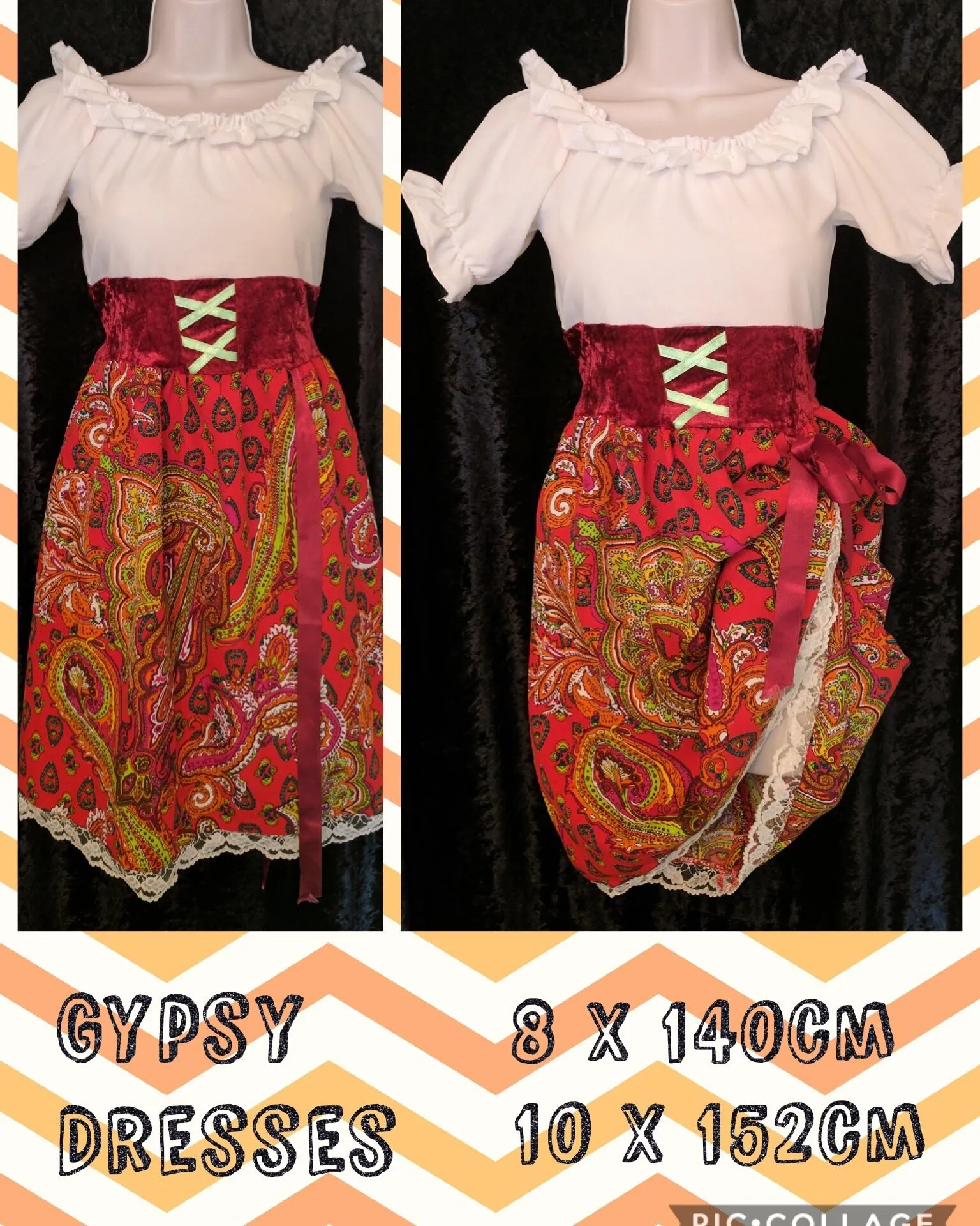 Gypsy style dresses