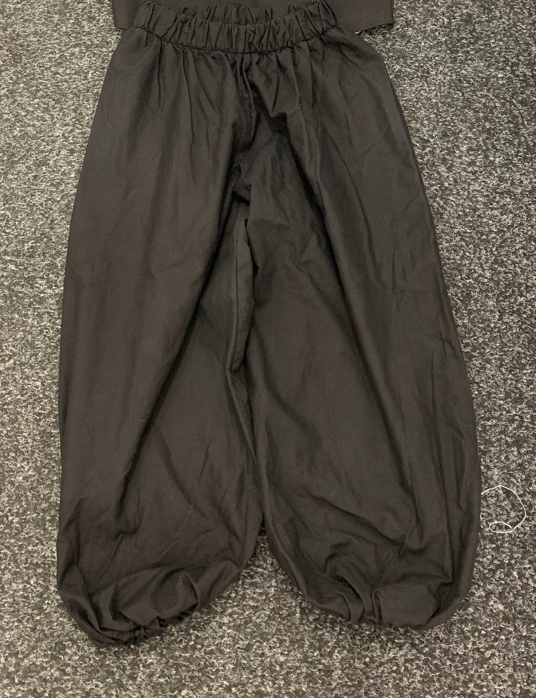 Black period style pantaloons