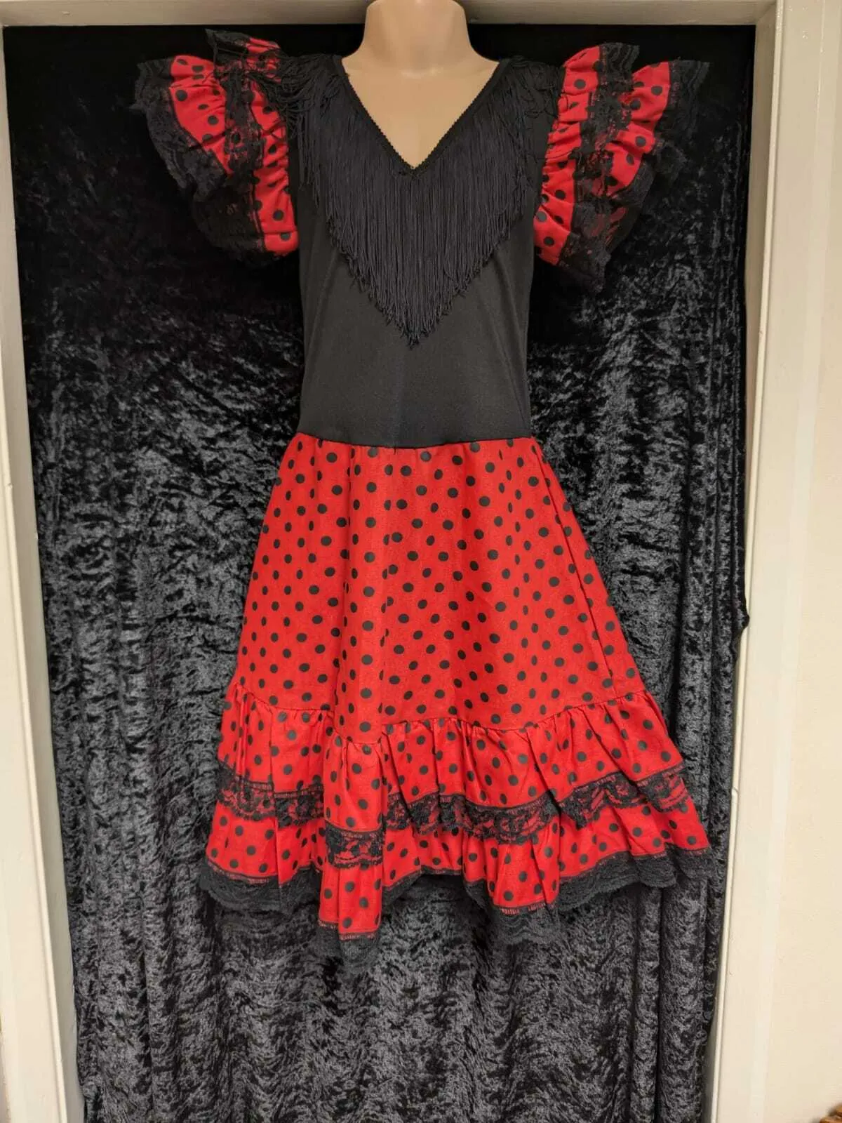 Spanish/Flamenco style children's costume