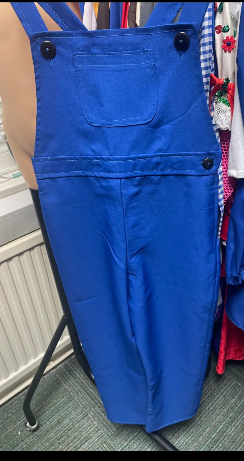 Blue dungarees