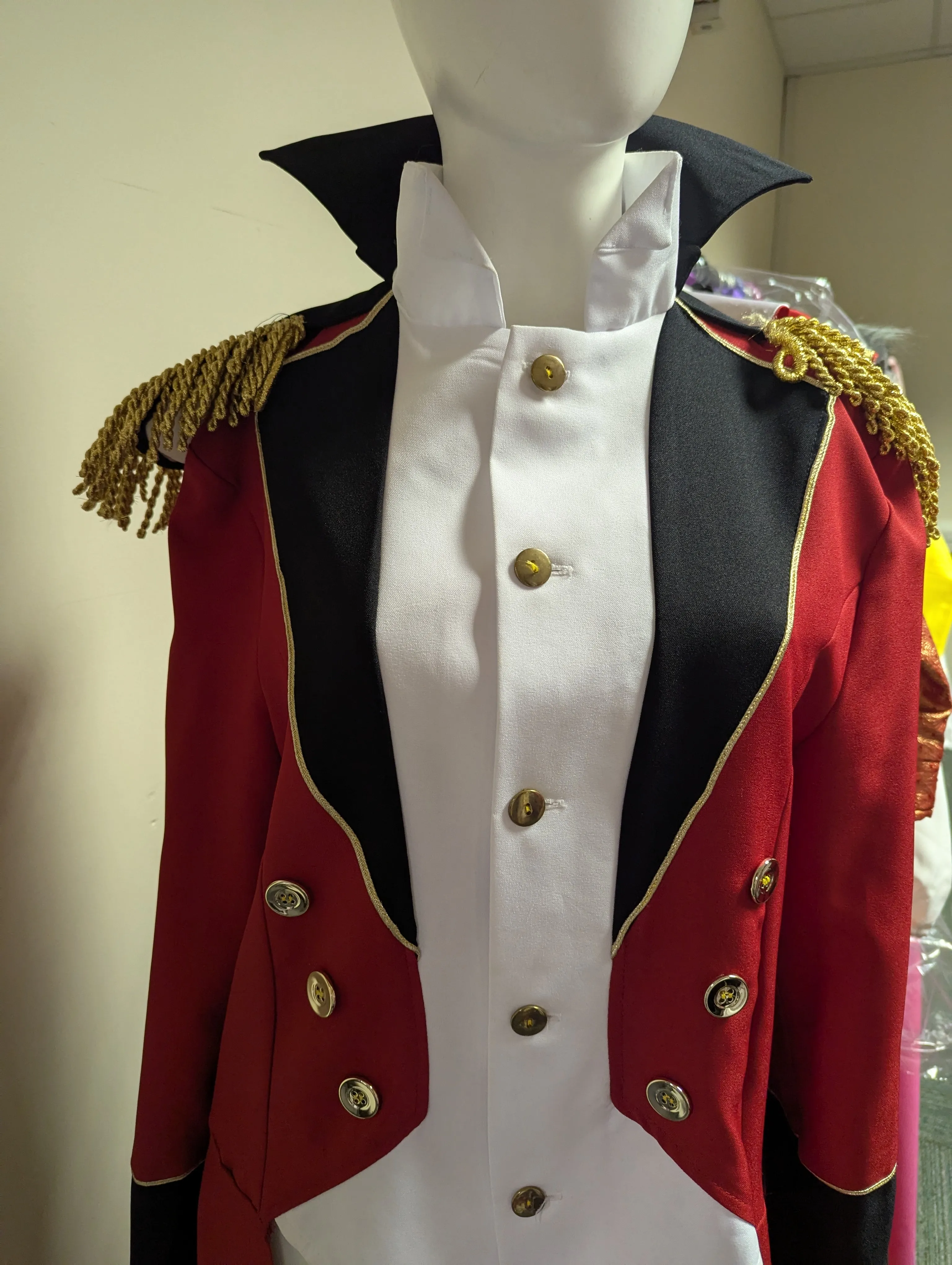 Red Ringmaster tail coat