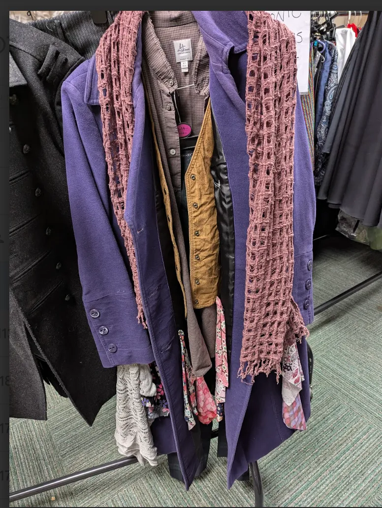 Fagin costume, coat, trousers, shirt, waistcoat and scarf - Oliver