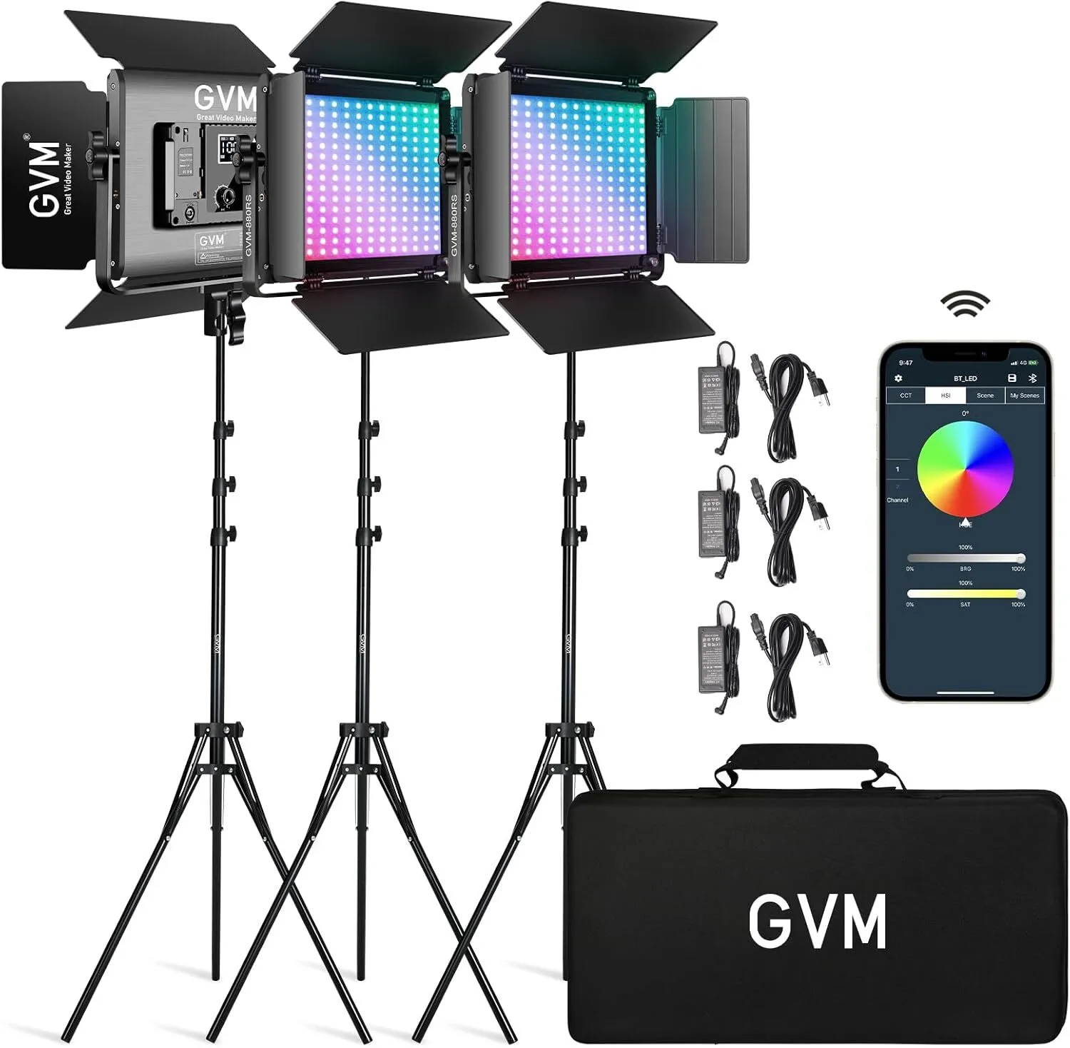 GVM 3 Light LED Kit