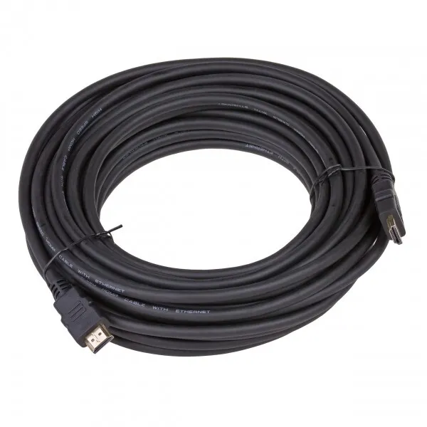 kabel 20m HDMI-HDMI v2.0 Gold Lanberg 4K