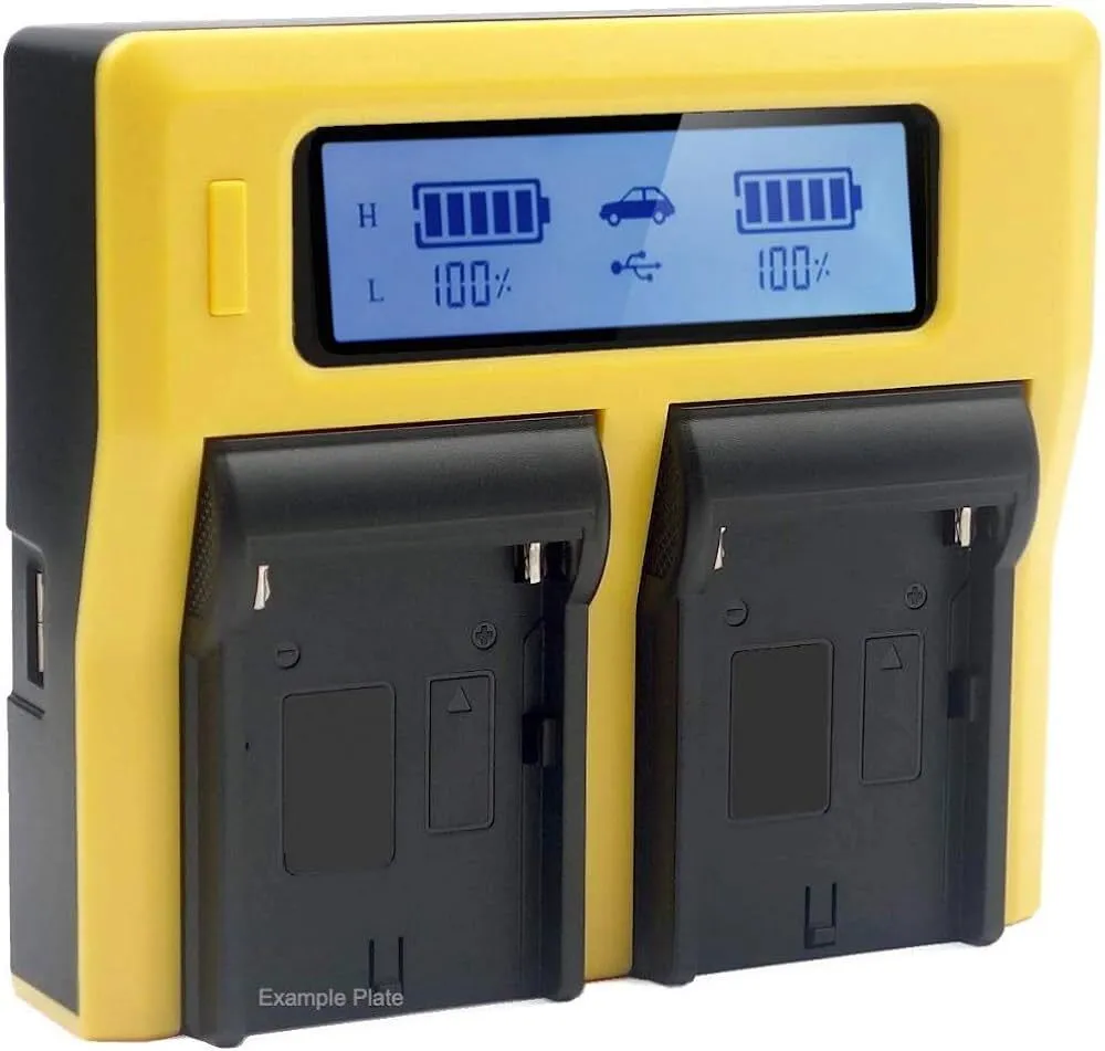 ładowarka PATONA Dual LCD USB NP-F