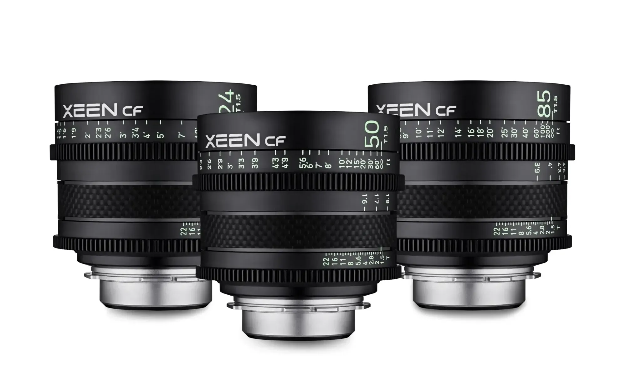 zestaw obiektywów Xeen CF T1.5 (Arri PL / Sony E) SET
