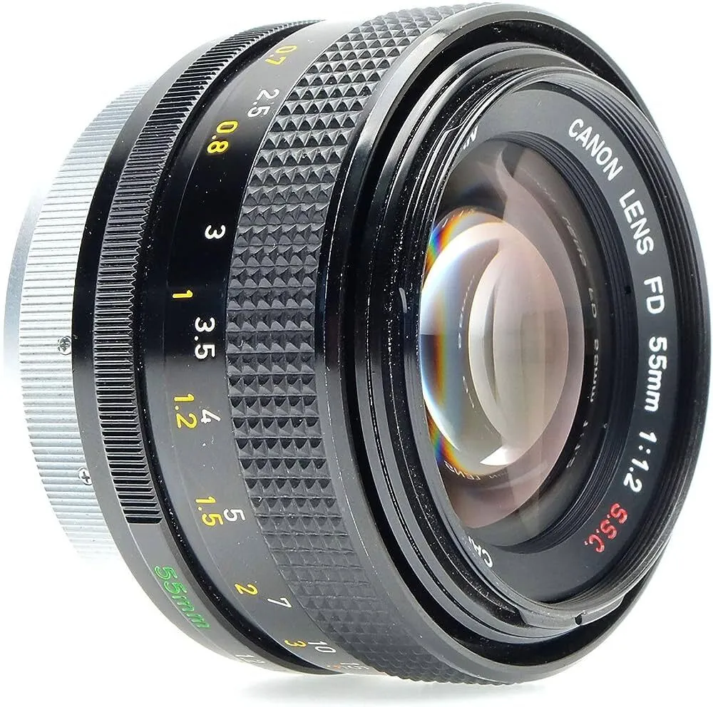 obiektyw Canon FD 55 mm S.S.C. F1.2