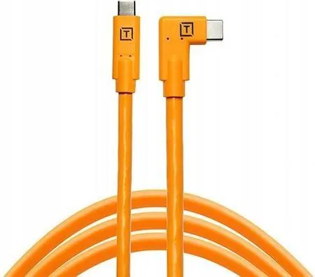 kabel kątowy Tether Tools CUC15RT-ORG USB C-USB C 4.6m