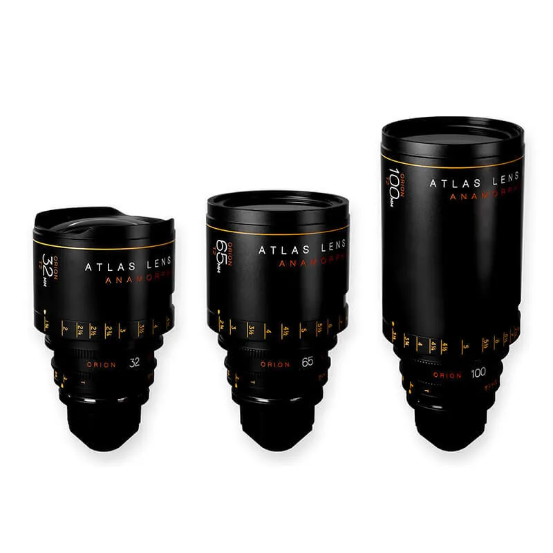 zestaw obiektywów anamorficznych Atlas Orion T2.0 (EF / PL Mount) SET