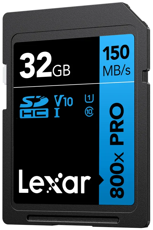 karta pamięci Lexar SDHC 32 GB Pro 800X UHS-I U1 R150