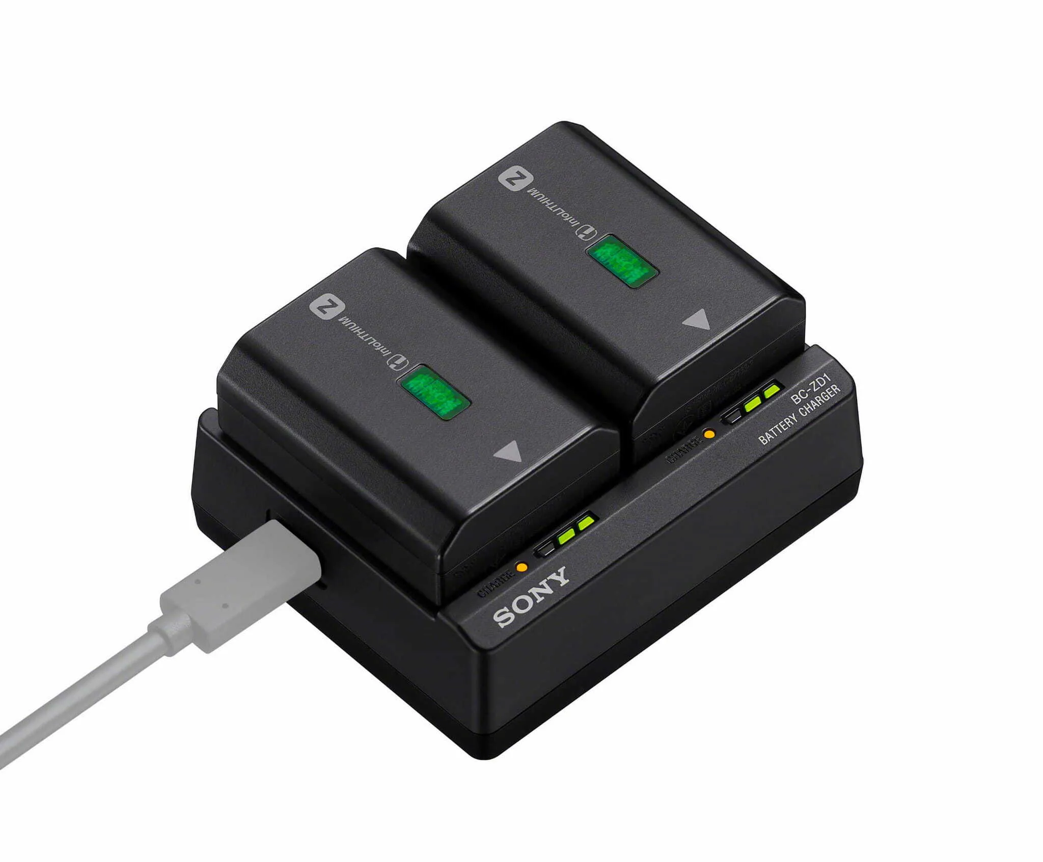 ładowarka Sony BC-ZD1 + 2x bateria NP-FZ100 (USB C)