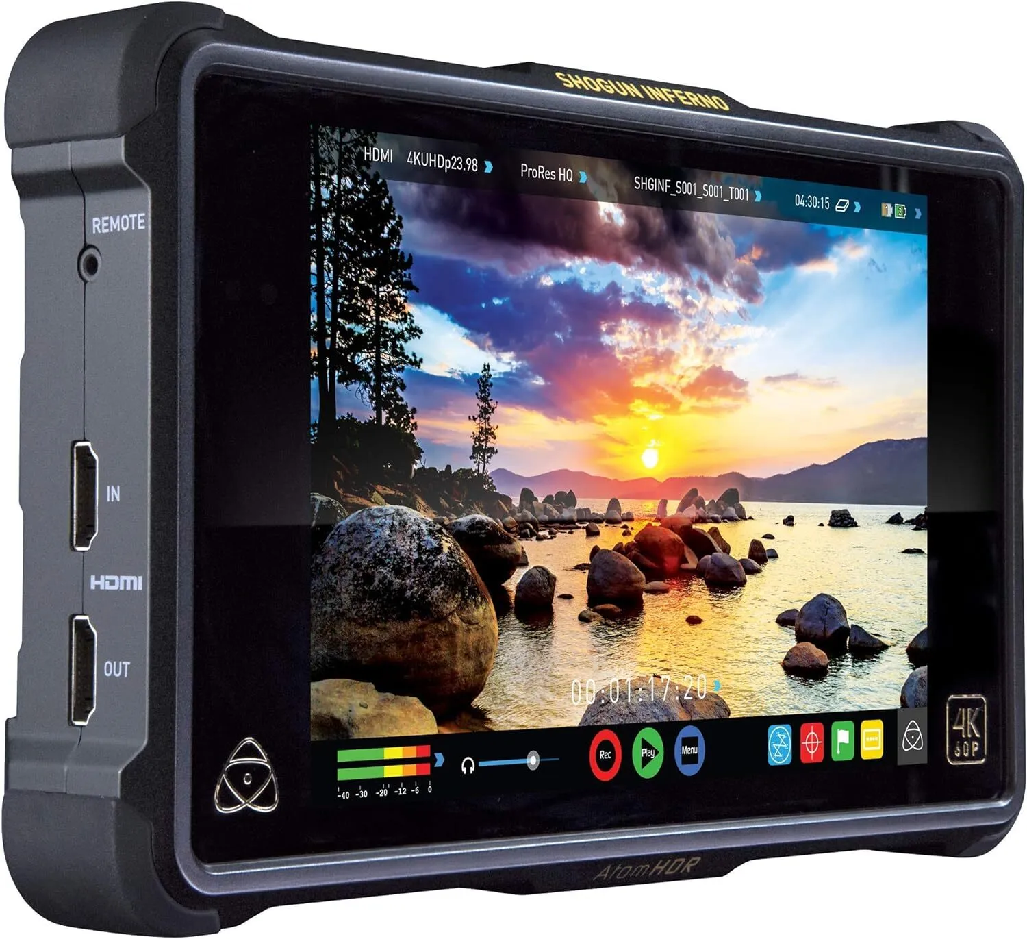 monitor / rekorder Atomos Shogun Inferno 7’ 4K 60p