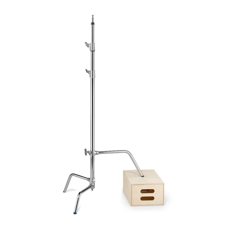 statyw Manfrotto Avenger C-Stand A2033L (z przesuwną nogą / srebrny)