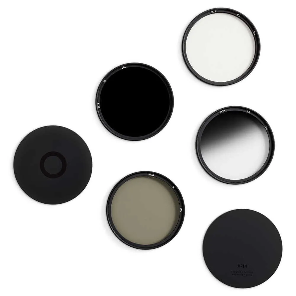 filtry URTH zestaw UV & CPL & ND64 & SOFT GRAD ND8 wersja PLUS+ 95mm