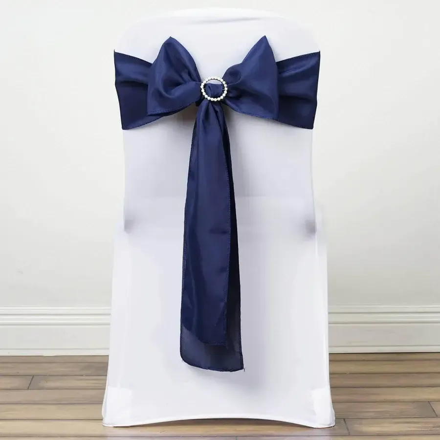 Navy Polyester Sash
