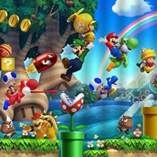 Super Mario Backdrop