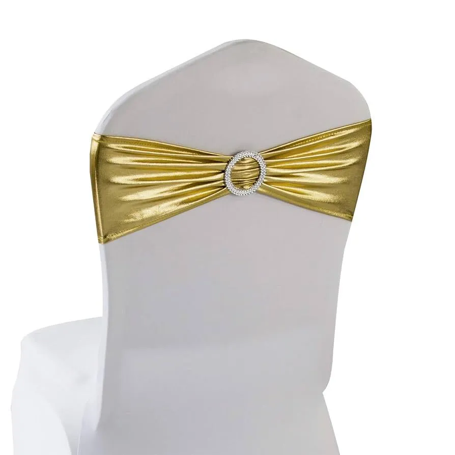 Gold Spandex Sashes