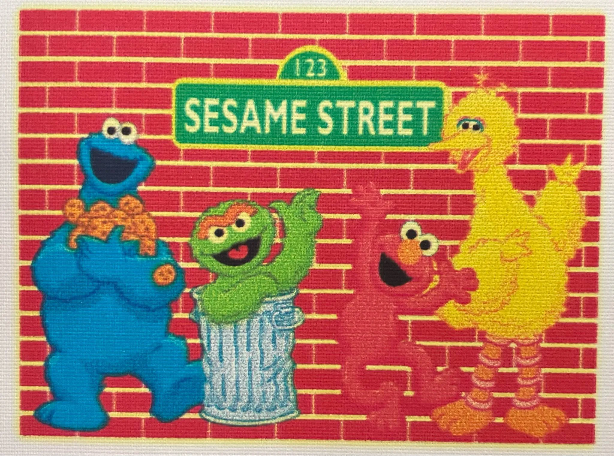 Sesame Street Backdrop