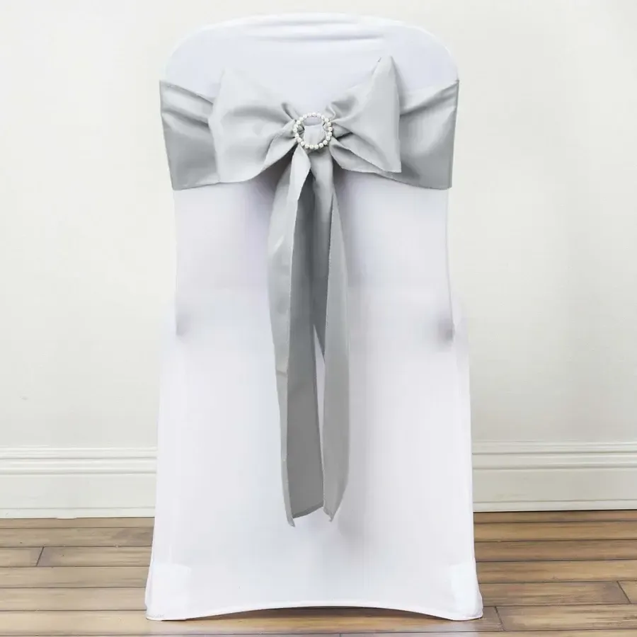 Grey Polyester Sash