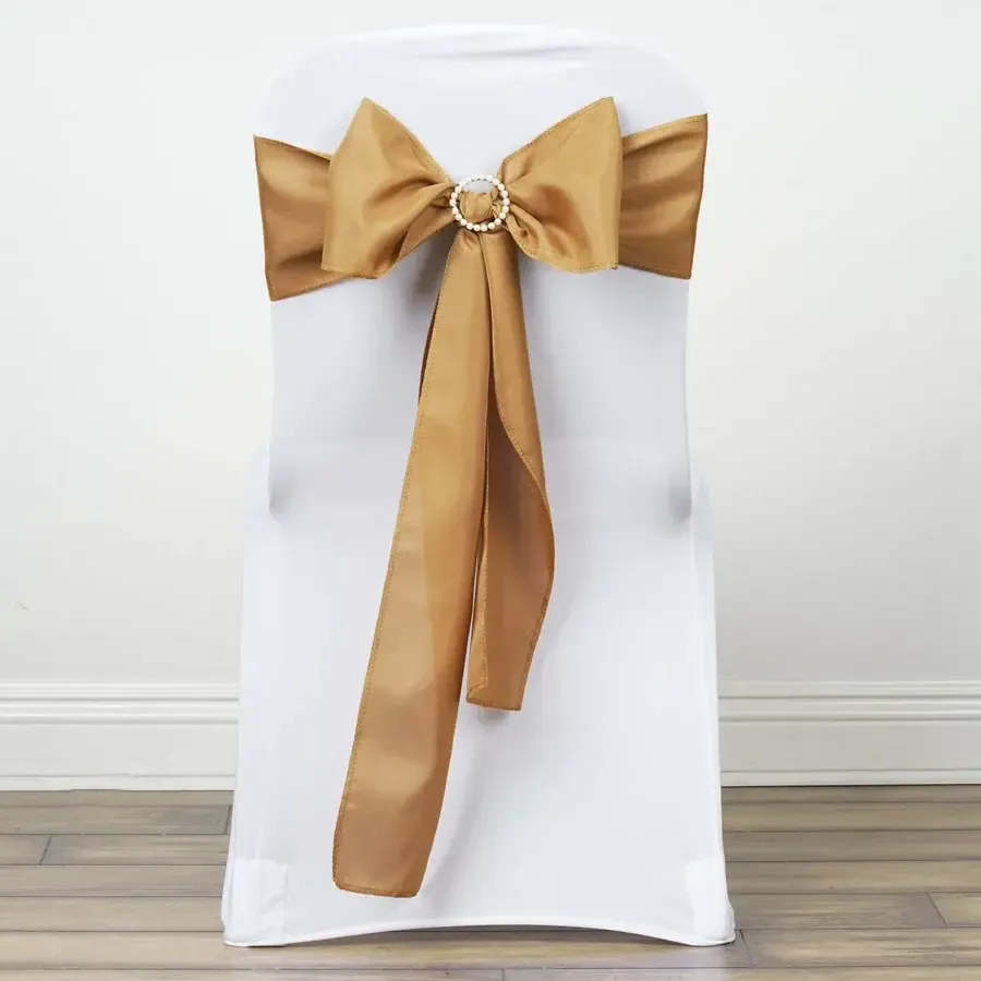 Gold Polyester Sash