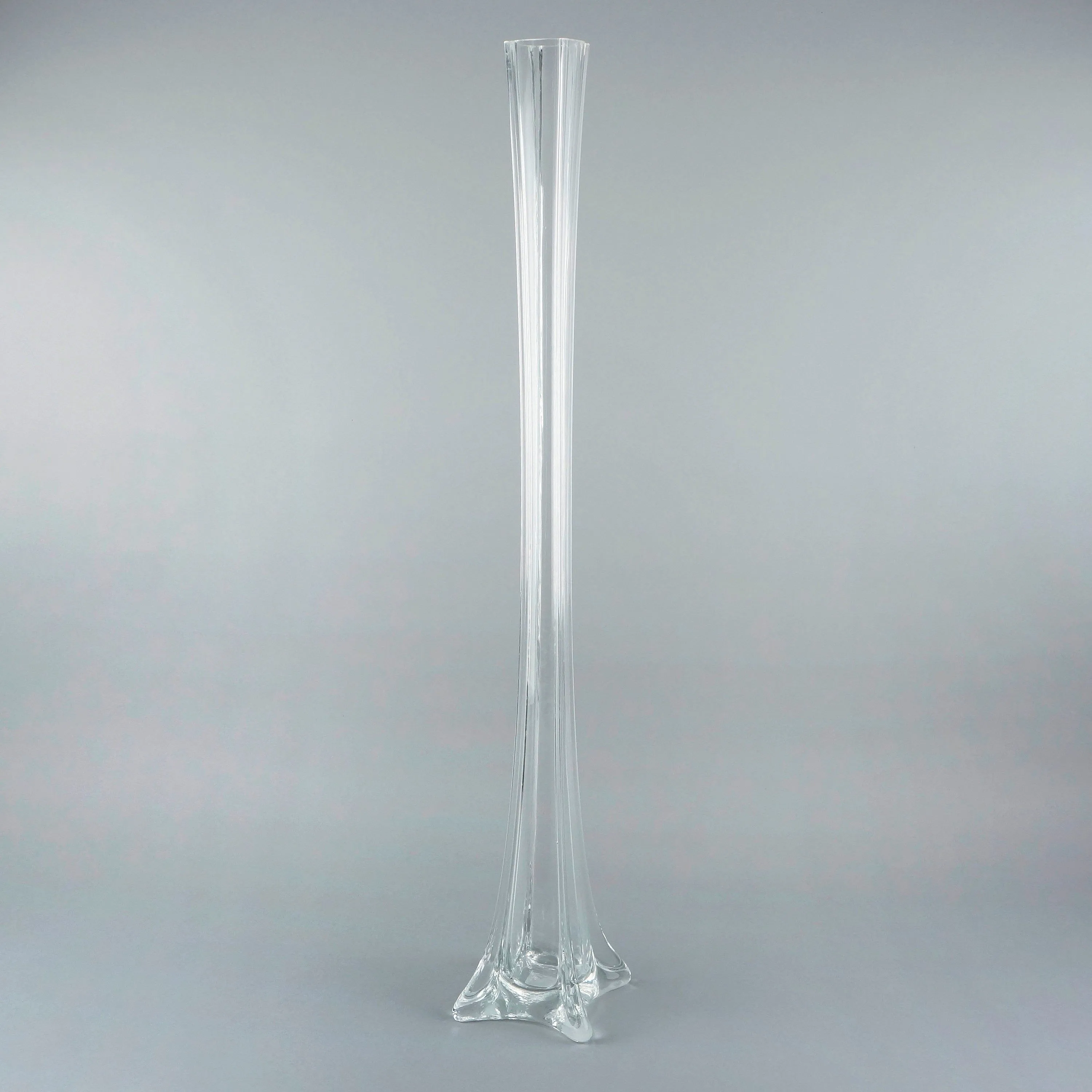 24" Clear Eiffel Tower Vase