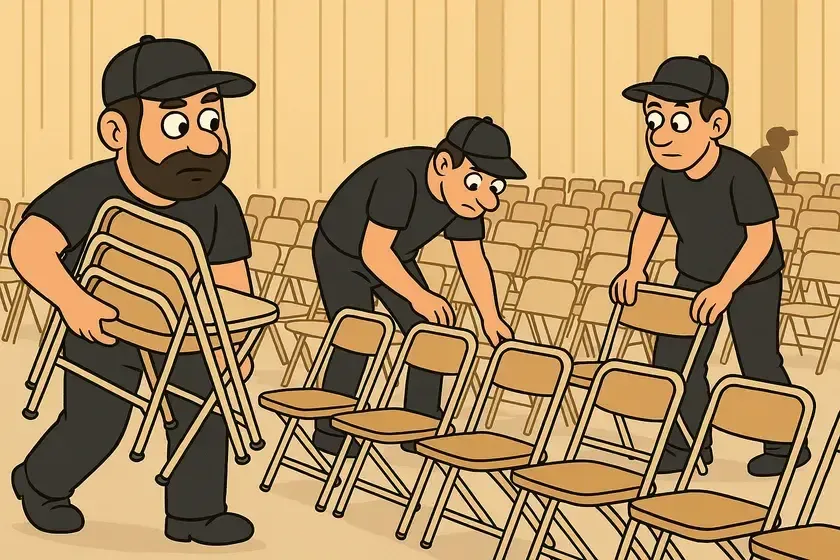 11-20 Chair Labor Setup & Takedown (with rentals)