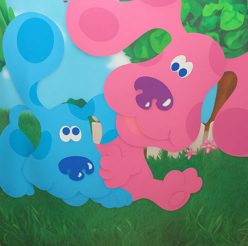 Blue's Clues Backdrop