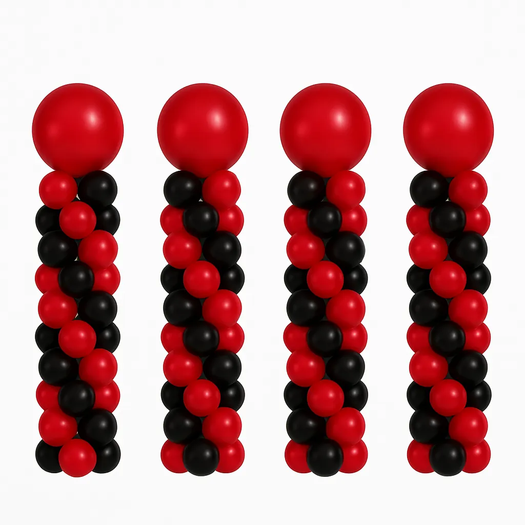 4 Balloon Columns