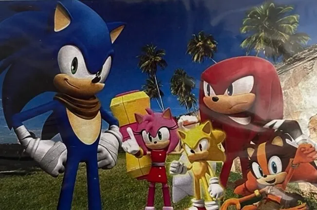 Sonic The Hedgehog Backdrop