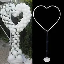 Heart-shaped Balloon Stand