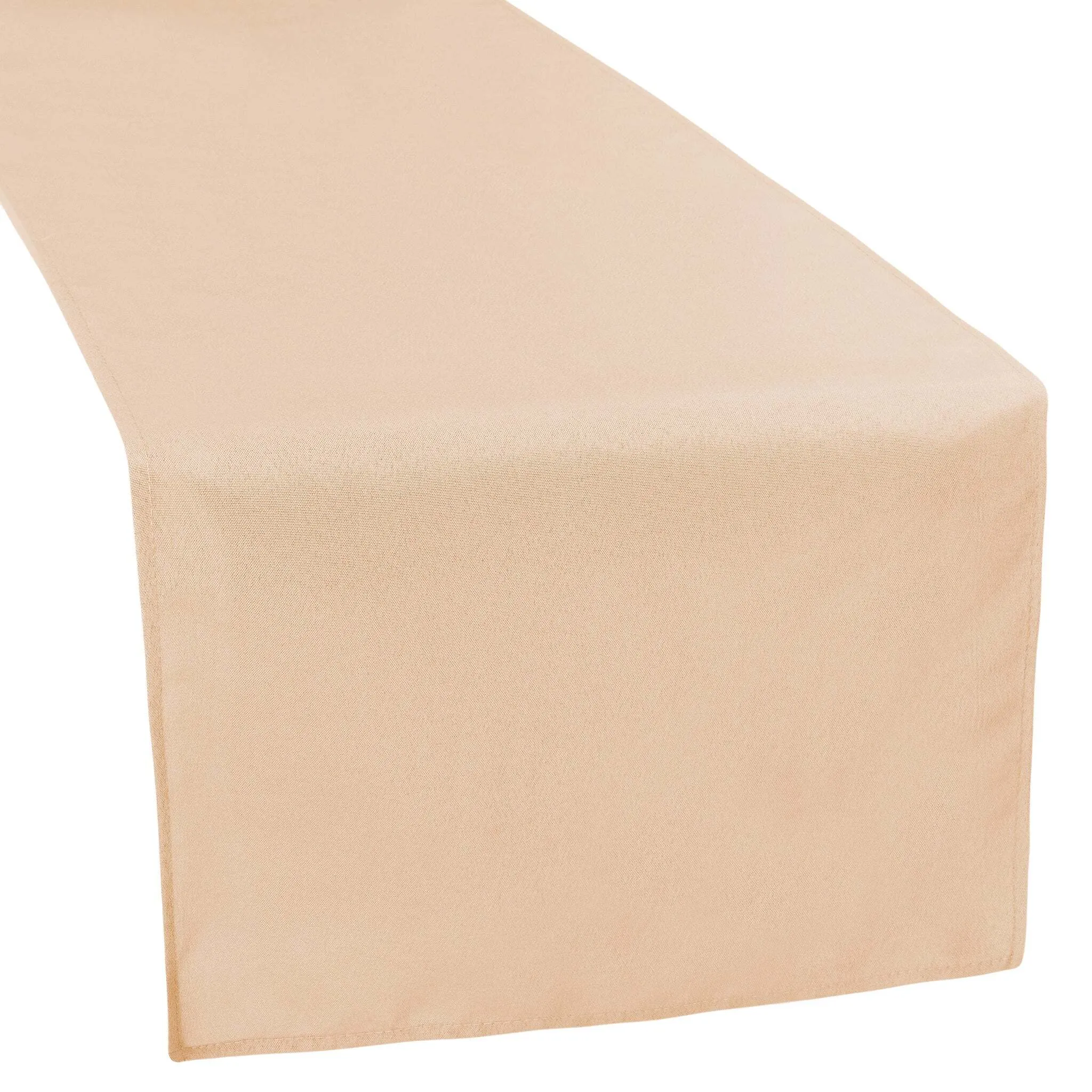 Champagne Polyester Table Runner